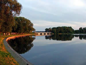 Most nad Jeziorem Eckim