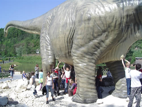 Dinozaury były naprawdę ogromne.